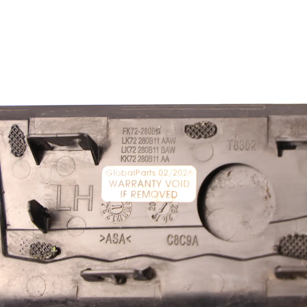 Copertura Parafango Anteriore Sinistro Ipanema Sand 824 per Range Rover Evoque L538 con numero di parte LR027321 Range Rover Evoque L538 Copertura Parafango Anteriore Sinistro Ipanema Sand 824 - SKU LR027321-ISA - Numero di parte LR027321