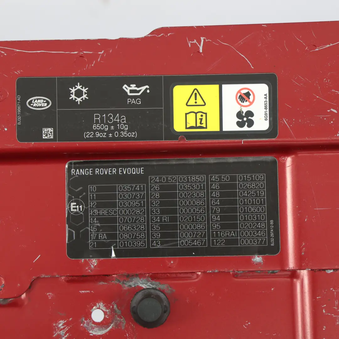 Pas Przedni Wzmocnienie Uchwyt BJ32-19B671-AD do Range Rover Evoque L538 o numerze LR049326 Range Rover Evoque L538 Pas Przedni Wzmocnienie Uchwyt BJ32-19B671-AD - SKU LR049326-FIRE - Numer Części LR049326