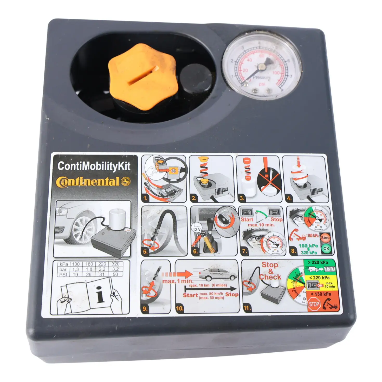 Range Rover L538 Continental Neumático Compresor Bomba Inflador Contimobility