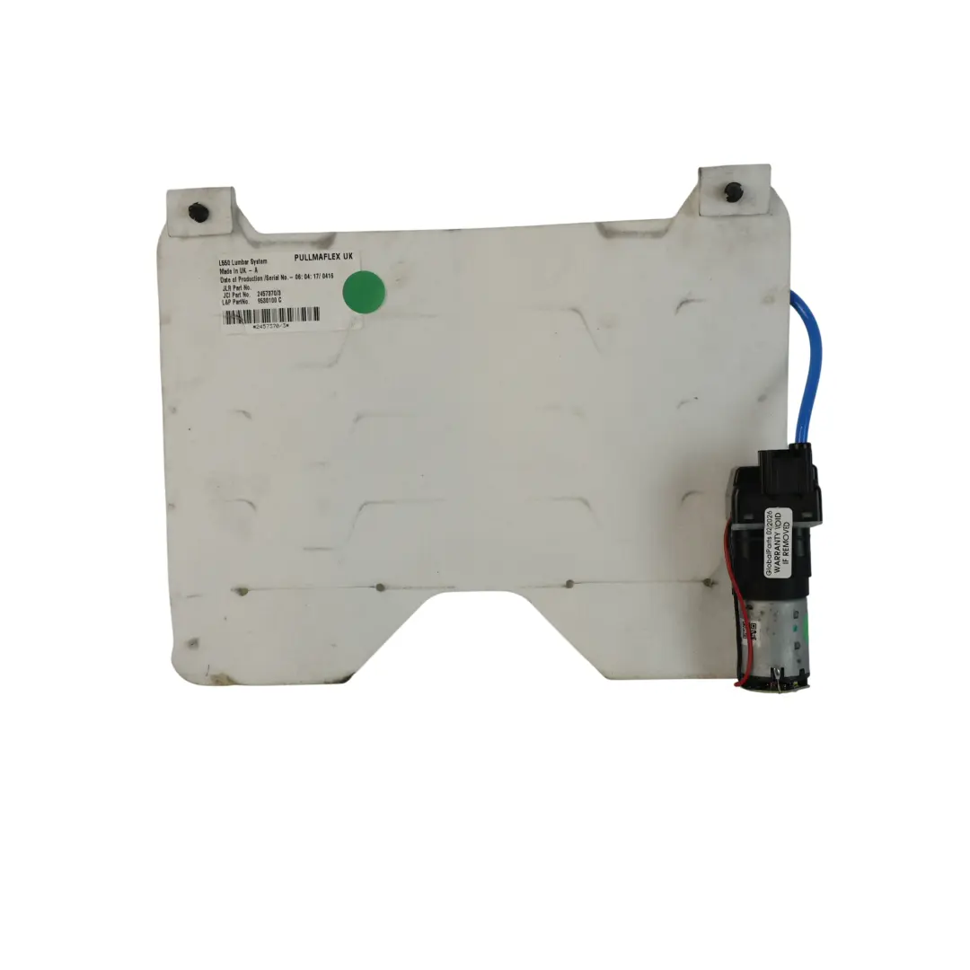 Land Rover Discovery Sport L550 Bomba Soporte Lumbar Asiento Delantero - SKU LR058815 - Número de pieza LR058815