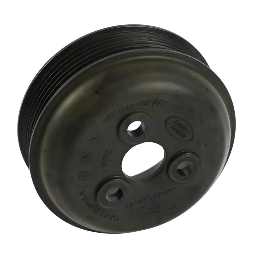 Poulie Courroie Pompe Eau 2.0 GX73-8509-AA pour Land Rover Discovery Sport L550 à propos du numéro de pièce LR071768 Land Rover Discovery Sport L550 Poulie Courroie Pompe Eau 2.0 GX73-8509-AA - SKU LR071768 - Numéro de pièce LR071768