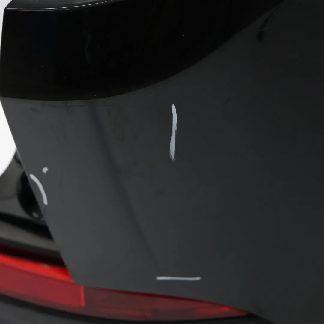 Bumper Cover Panel Santorini Black - 820 to Land Rover Discovery Sport L550 Rear with Part number LR073069 Land Rover Discovery Sport L550 Rear Bumper Cover Panel Santorini Black - 820 - SKU LR073069-SAB - Part number LR073069