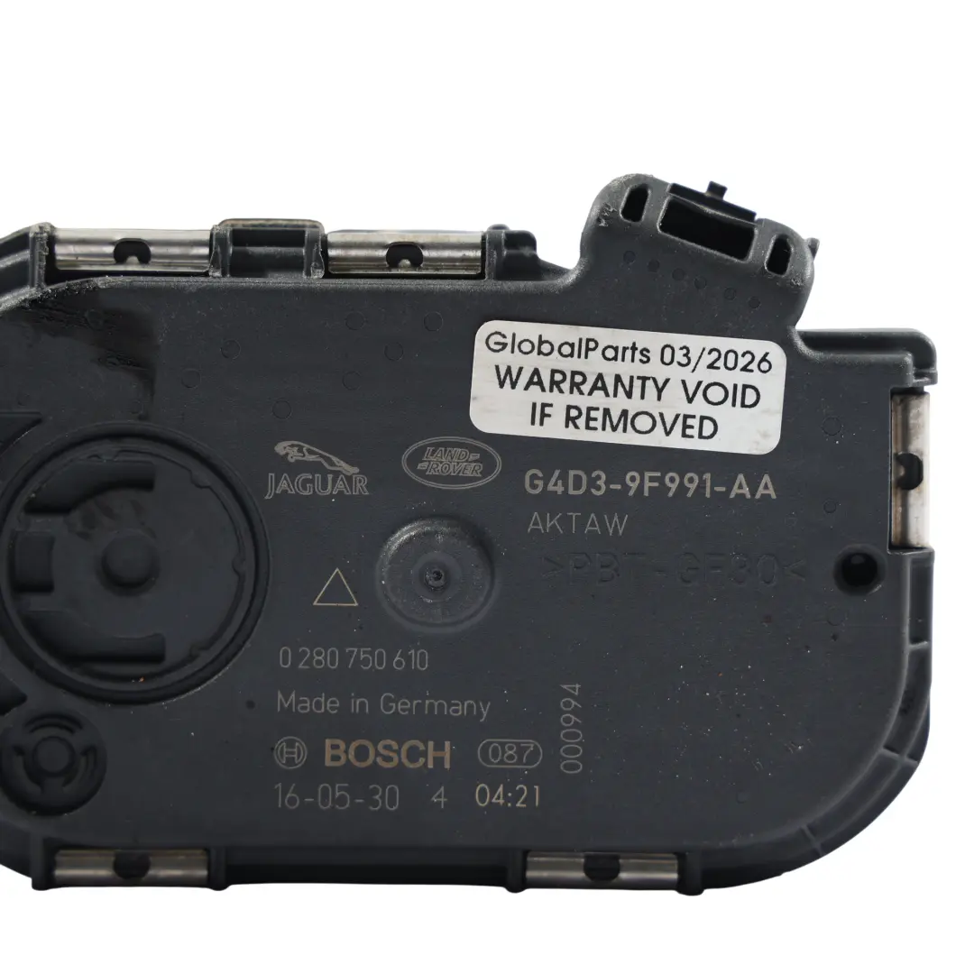 Land Rover Discovery Sport L550 Corpo Farfallato Valvola G4D3-9F991-AA - SKU LR073708 - Numero di parte LR073708