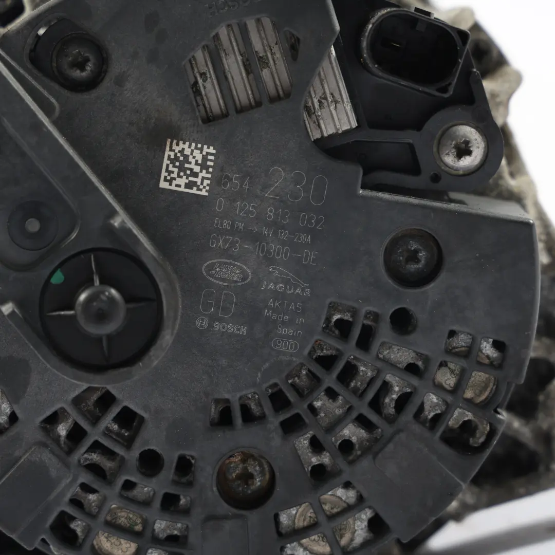 Land Rover Discovery Sport L550 L494 L538 Jaguar XF Alternador GX73-10300-DE - SKU LR079256 - Número de pieza LR079256