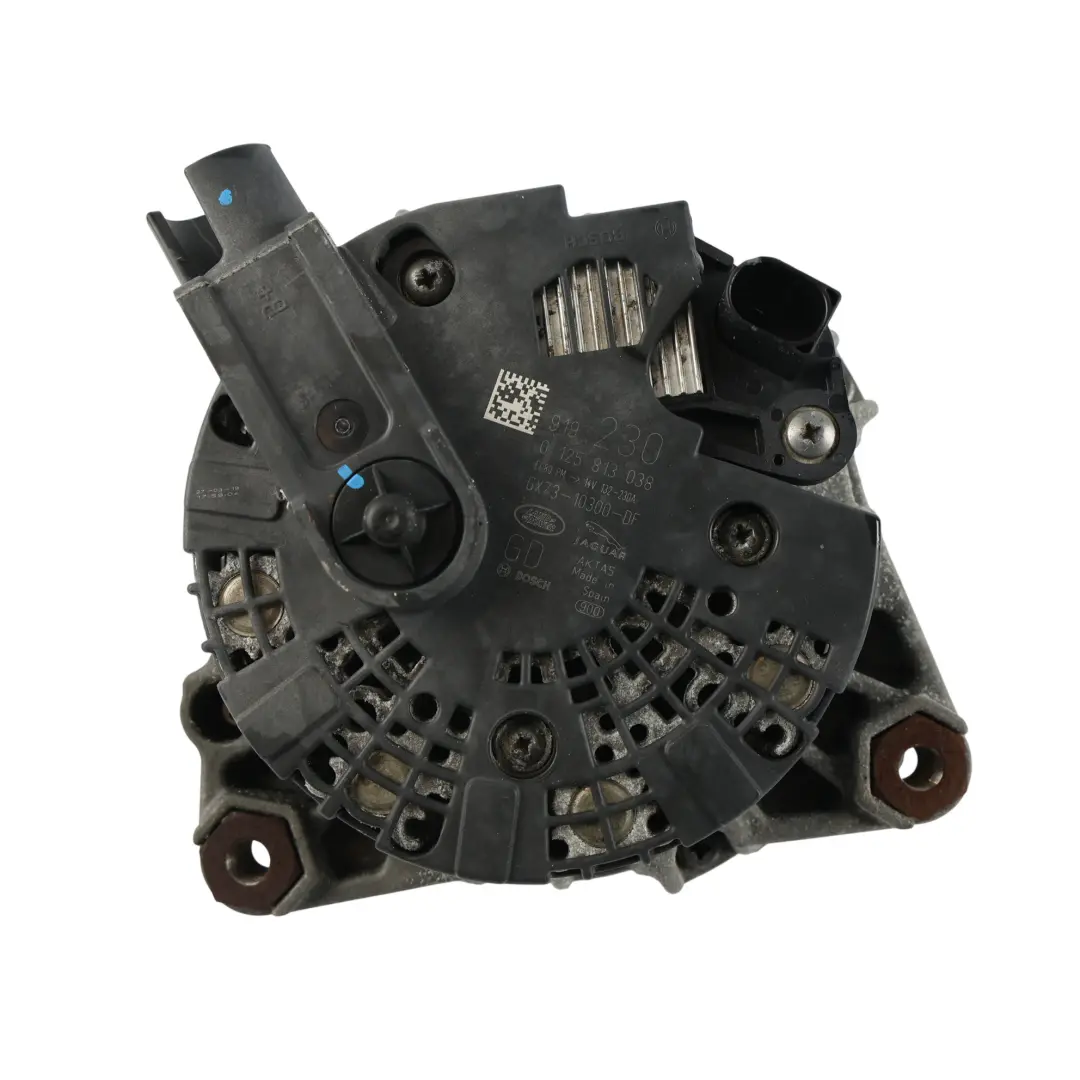 Alternador 14V 230 Amp 2.0 Diesel GX7310300DF para Land Rover Discovery Sport L550 con número de pieza LR105985 Land Rover Discovery Sport L550 Alternador 14V 230 Amp 2.0 Diesel GX7310300DF - SKU LR105985 - Número de pieza LR105985