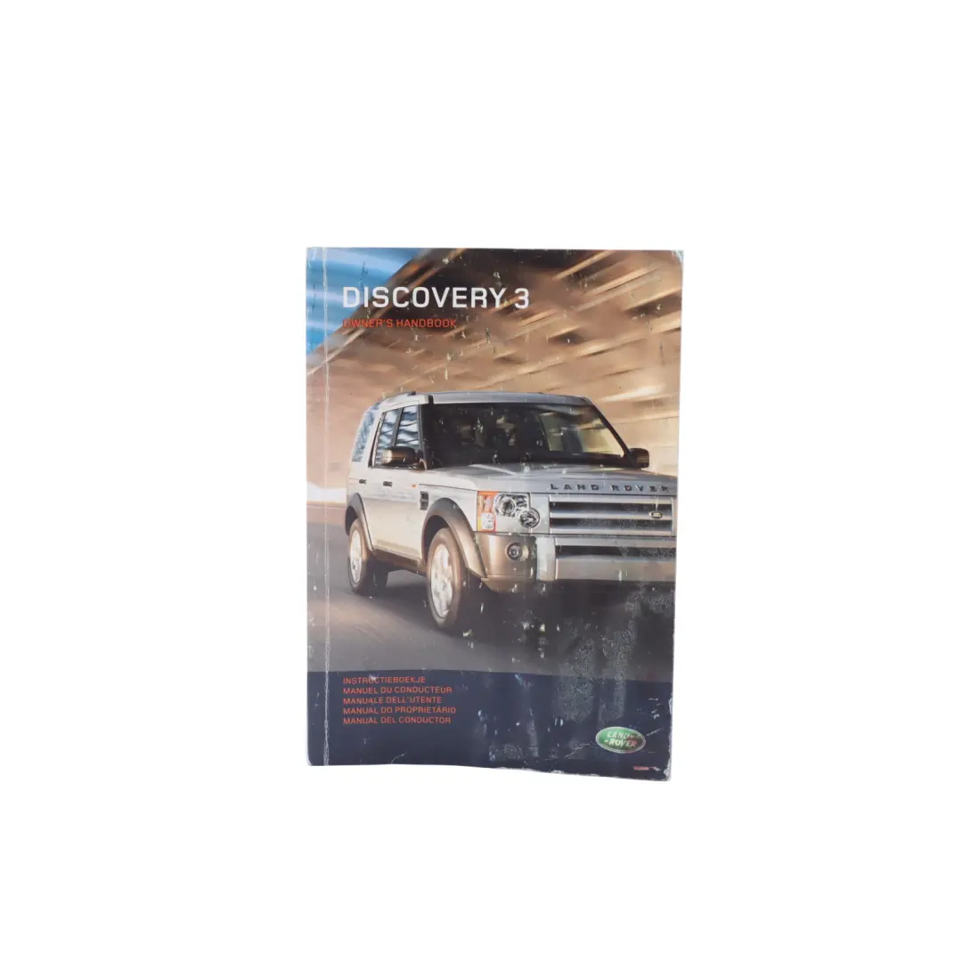 Land Rover Discovery 3 L318 Service Owner's Handbook Pouch Case Set - SKU LRL100253901 - Part number LRL100253901