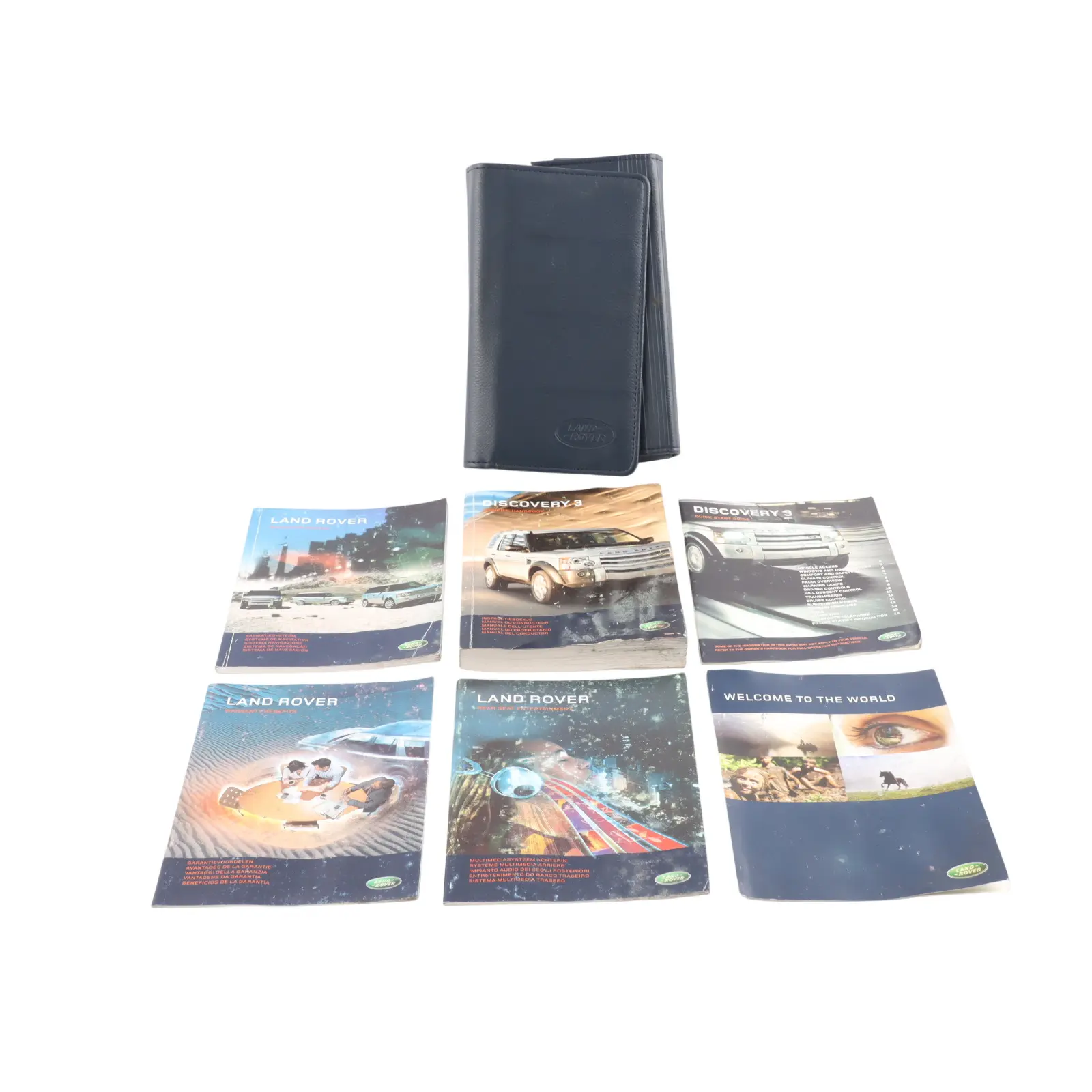 Land Rover Discovery 3 L318 Service Owner's Handbook Pouch Case Set LRL100253901