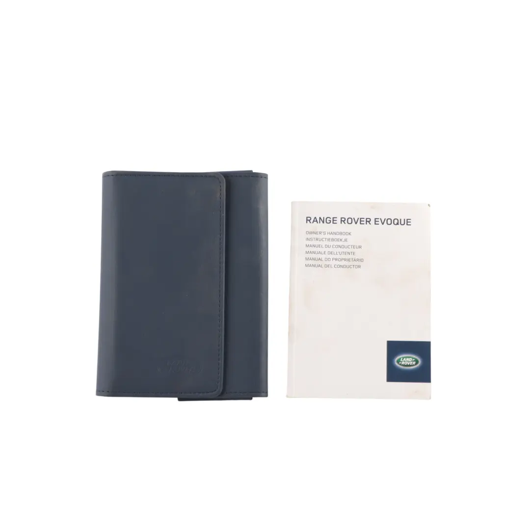 Owner's Manual Handbook Pouch Wallet Case to Range Rover Evoque L538 with Part number LRL100260152 Range Rover Evoque L538 Owner's Manual Handbook Pouch Wallet Case - SKU LRL100260152 - Part number LRL100260152