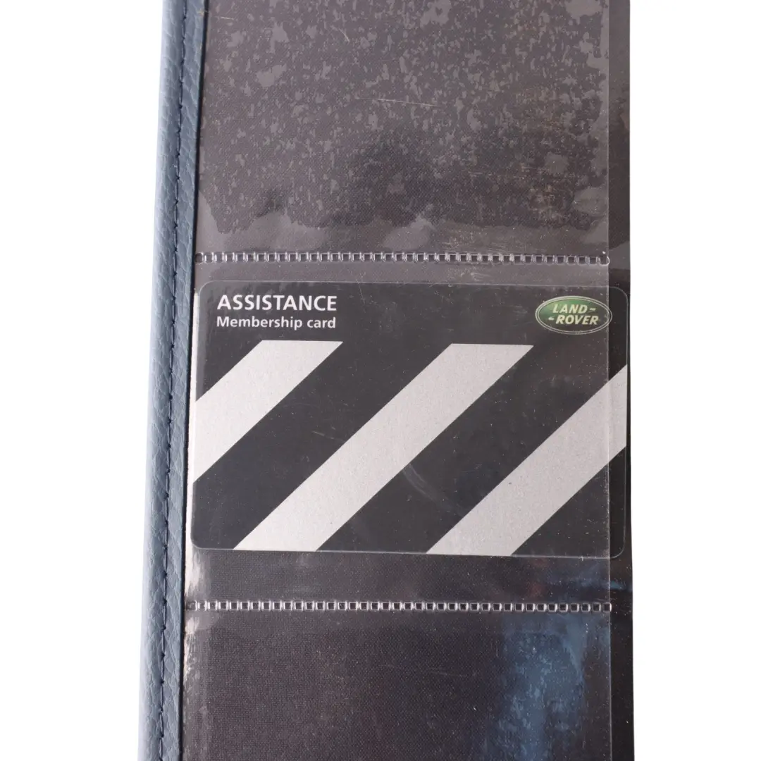 Range Rover Evoque L538 Owner's Manual Handbook Pouch Wallet Case - SKU LRL100260152 - Part number LRL100260152