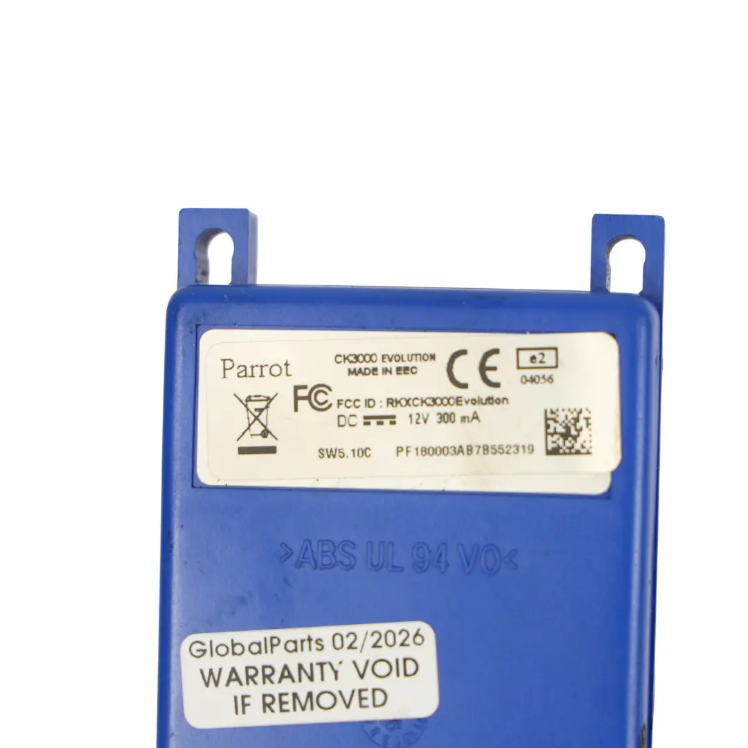 Véritable kit de connexion mains libres Bluetooth Parrot CK3000EVO Evolution pour à propos du numéro de pièce Parrot CKI3000EVO Véritable kit de connexion mains libres Bluetooth Parrot CK3000EVO Evolution - SKU PARROT-CKI3000EVO-1 - Numéro de pièce Parrot CKI3000EVO