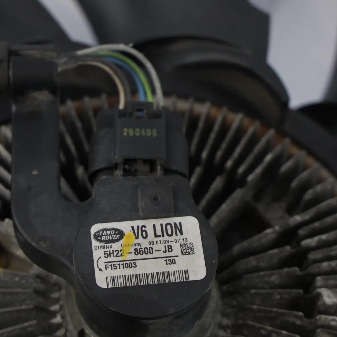 Wentylator Wiskoza 2.7 V6 LION 5H22-8600-JB do Land Rover Discovery 3 L319 o numerze PGG500370 Land Rover Discovery 3 L319 Wentylator Wiskoza 2.7 V6 LION 5H22-8600-JB - SKU PGG500370 - Numer Części PGG500370