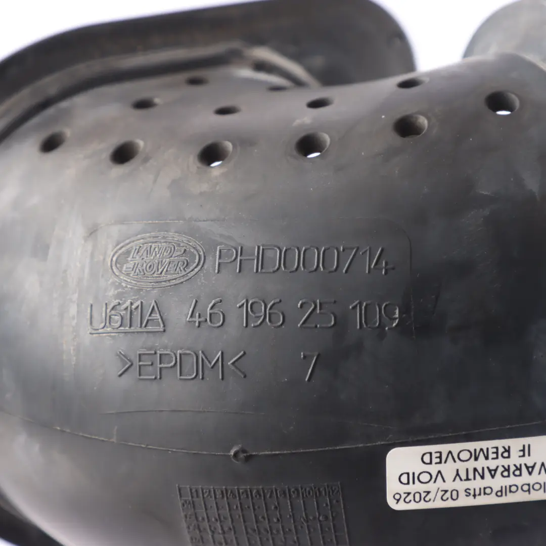 Range Rover Sport L320 Air Intake Inlet Duct Elbow - SKU PHD000714 - Part number PHD000714