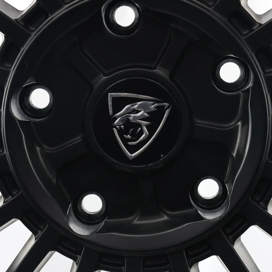  Predator Iconic Black Matt Wheel Alloy Rim 18" 8J ET:50 - SKU PREDATOR-VIA-18-1 - Part number PREDATOR-VIA-18