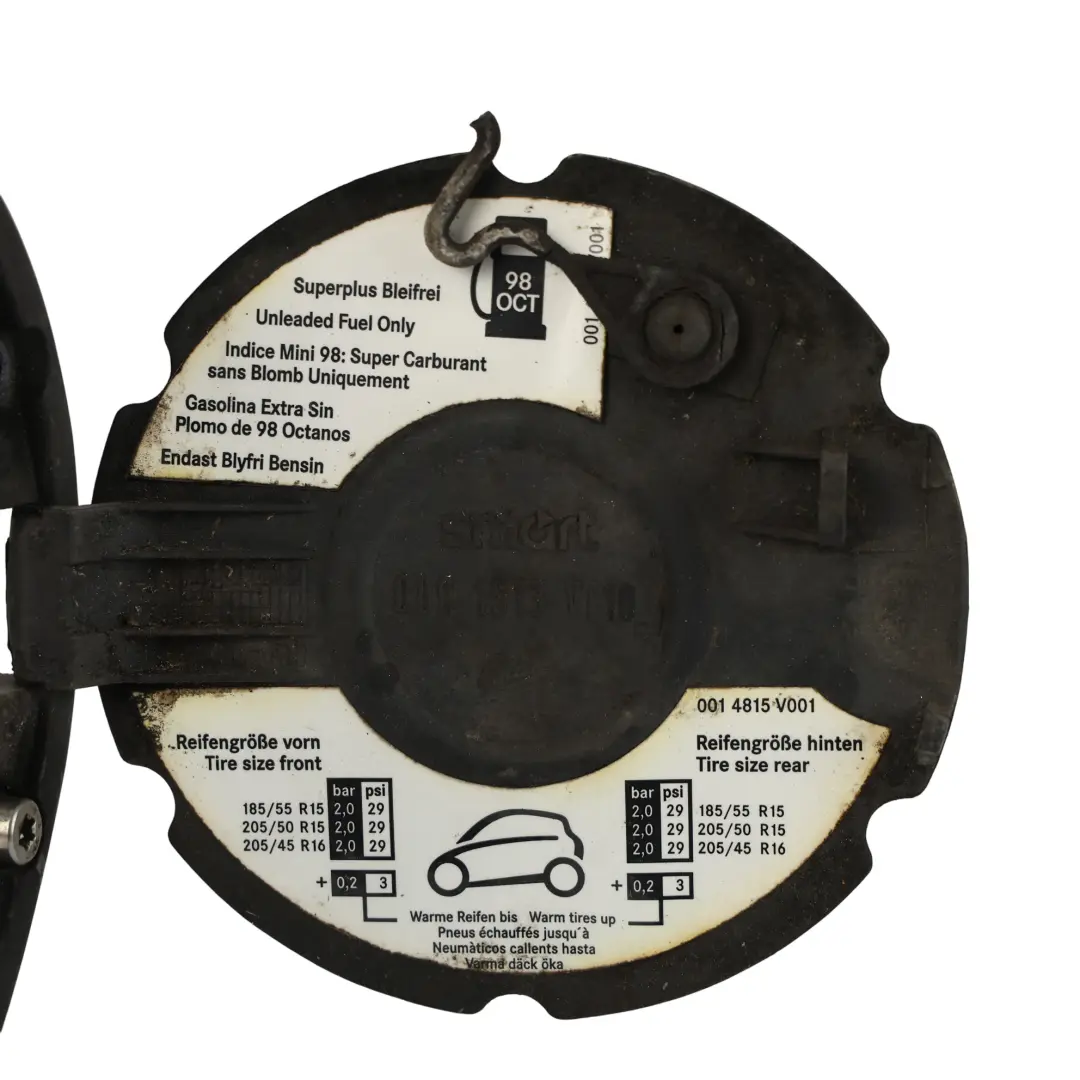 Smart W452 Roadster Tappo Serbatoio Valvola Di Espulsione - SKU Q0001513V010 - Numero di parte Q0001513V010