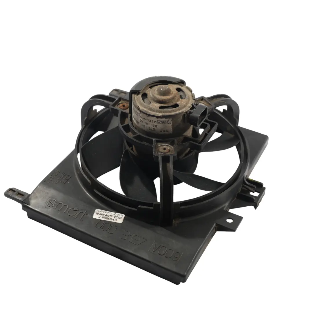W452 Roadster Ventilateur Électrique Radiateur pour Smart à propos du numéro de pièce Q0003127V009000000 Smart W452 Roadster Ventilateur Électrique Radiateur - SKU Q0003127V009000000 - Numéro de pièce Q0003127V009000000
