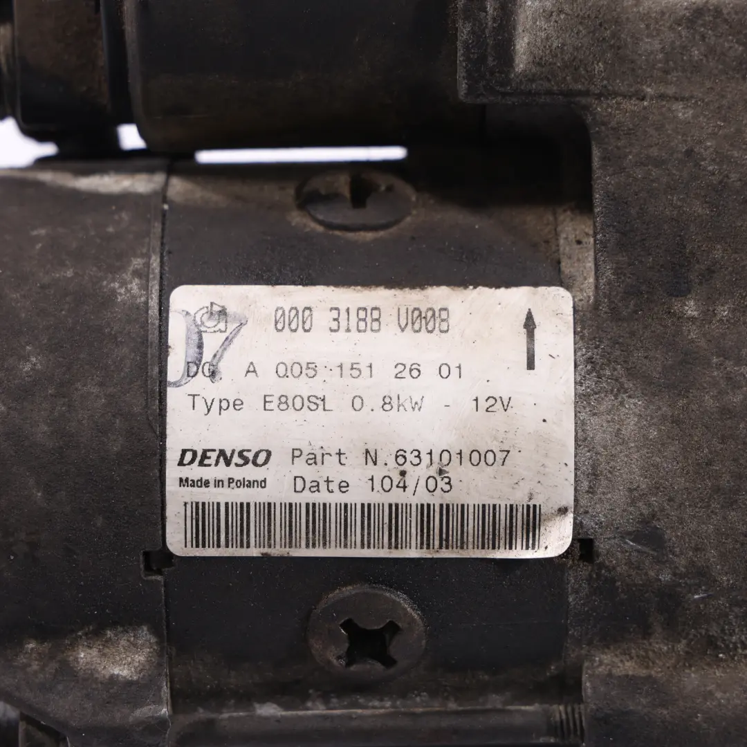 C450 Actionneur De Démarreur Pour Moteur A0051512601 0003188V008 pour Smart Fortwo à propos du numéro de pièce Q0003188V008000000 Smart Fortwo C450 Actionneur De Démarreur Pour Moteur A0051512601 0003188V008 - SKU Q0003188V008000000 - Numéro de pièce Q0003188V008000000