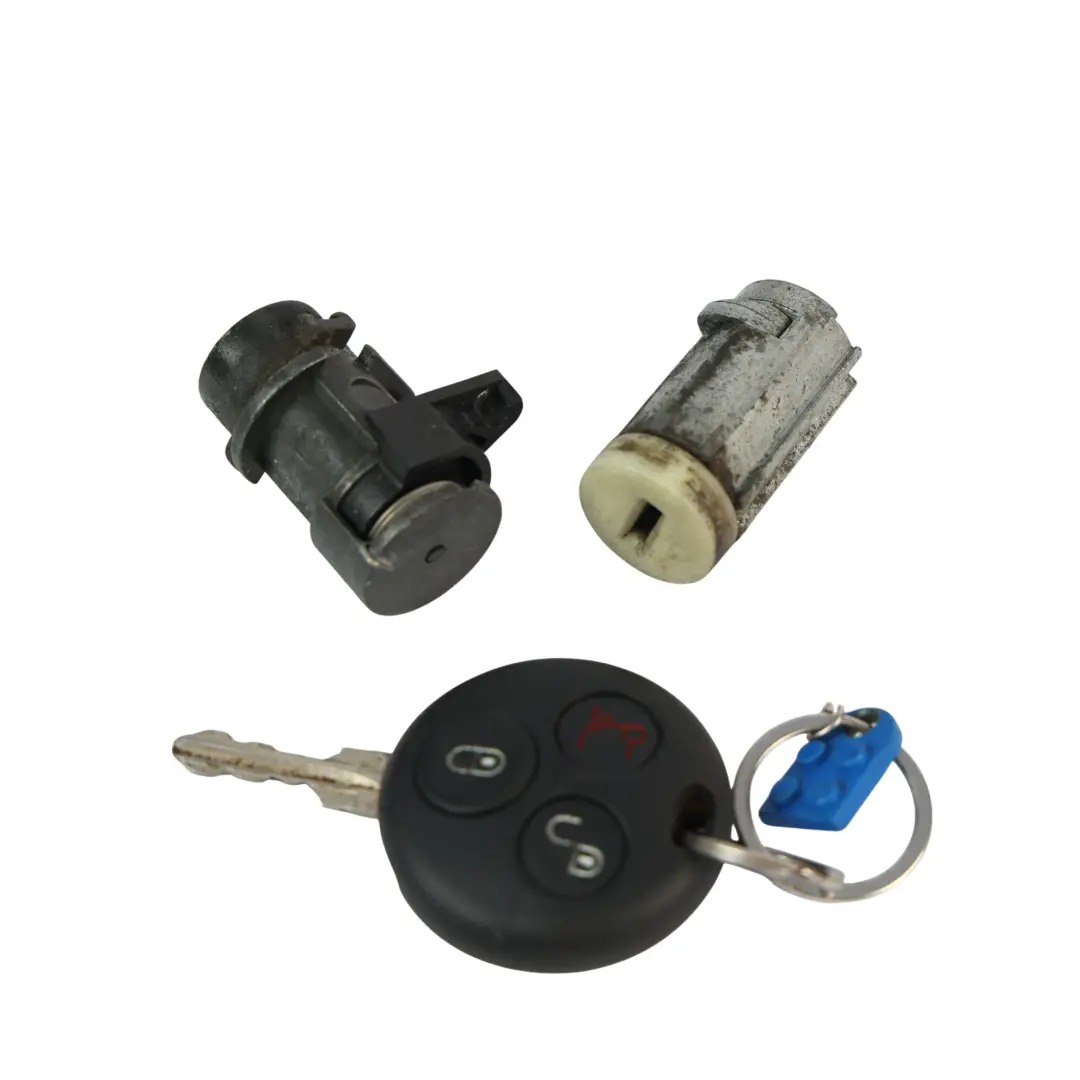 Smart Roadster 452 Ignition Lock Barrel Key Reader Fob Set - SKU Q0004373V002 - Part number Q0004373V002