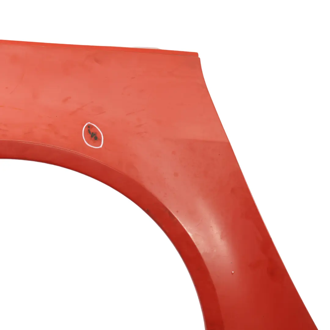 Fender Side Panel Wing Right O/S Spice Red - EAH to Smart Roadster 452 Rear with Part number Q0007730V008000000 Smart Roadster 452 Rear Fender Side Panel Wing Right O/S Spice Red - EAH - SKU Q0007730V008000000-SPI - Part number Q0007730V008000000