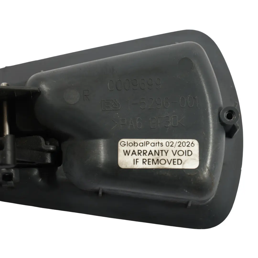 Interior Manija Puerta Negro Delantero Derecho 0009699 para Smart 452 con número de pieza Q0009699V006 Smart 452 Interior Manija Puerta Negro Delantero Derecho 0009699 - SKU Q0009699V006 - Número de pieza Q0009699V006