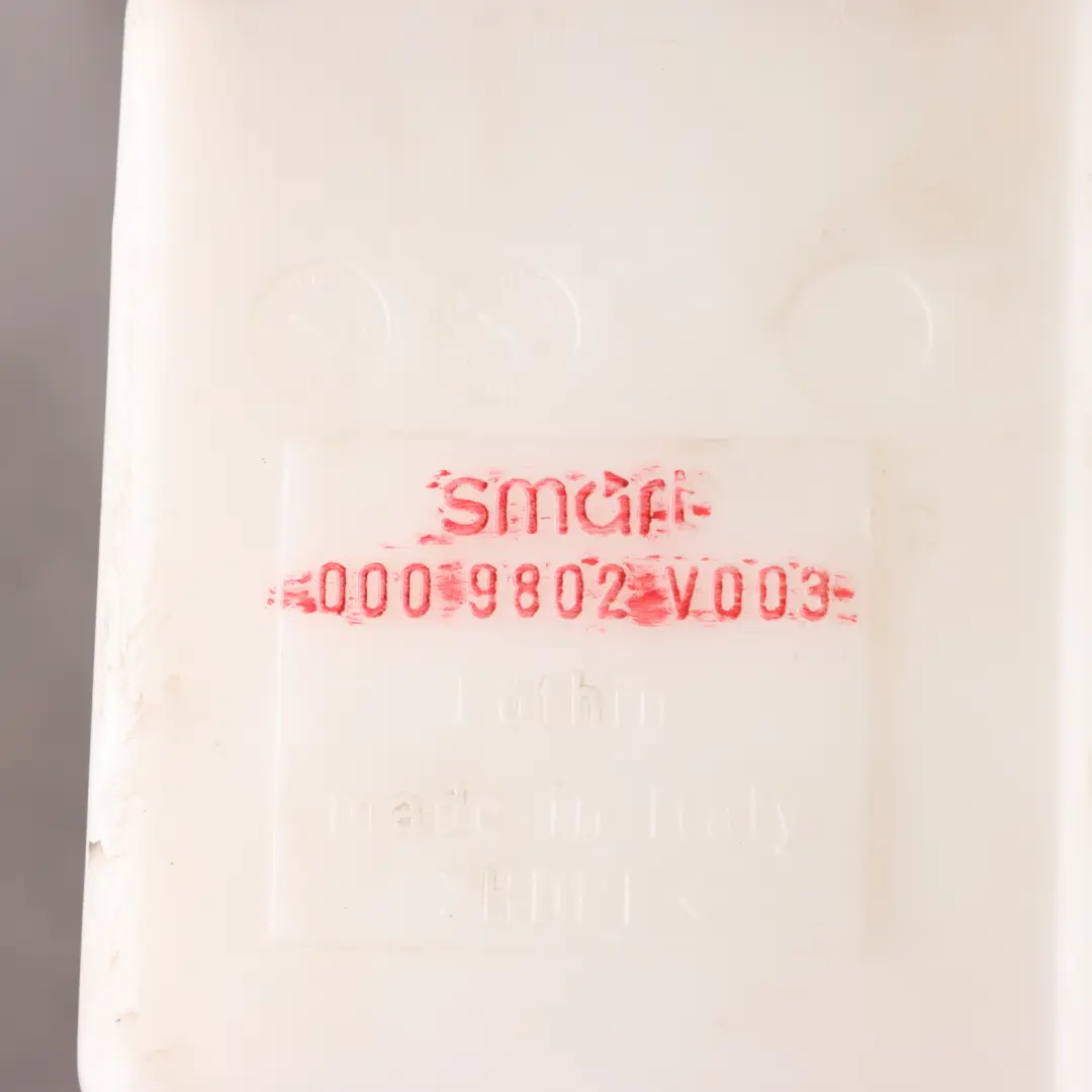 W452 Windscreen Washer Fluid Bottle Reservoir Container Tank to Smart with Part number Q0009802V003 Smart W452 Windscreen Washer Fluid Bottle Reservoir Container Tank - SKU Q0009802V003 - Part number Q0009802V003