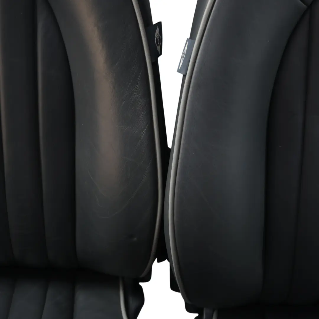  Sedili In Pelle Mini R50 English Park Lane Riscaldati Panther Nero Sedile - SKU R50-ENGLISH-LEATHER-SEATS-LNPN - Numero di parte 6971124
