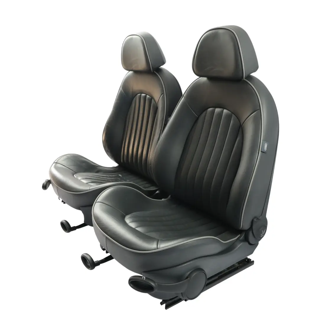 Mini R50 Fotel Kanapa Sport Skóra Park Lane Czarna Fotele Grzane - SKU R50-ENGLISH-LEATHER-SEATS-LNPN - Numer Części 6971124