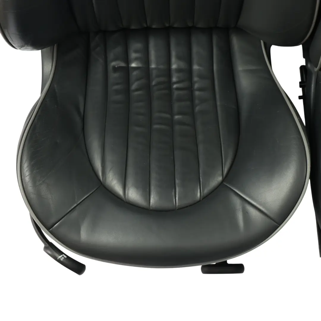 Mini R50 Fotel Kanapa Sport Skóra Park Lane Czarna Fotele Grzane - SKU R50-ENGLISH-LEATHER-SEATS-LNPN - Numer Części 6971124