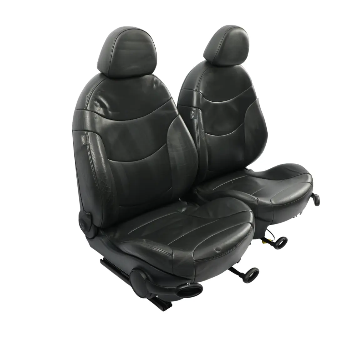 Mini Cooper One R50 R53 Ensemble De Sièges En Cuir Noir Panther Gravity - SKU R50-SPORT-LEATHER-GRAVITY-SEATS-T6PN-1 - Numéro de pièce 7155100