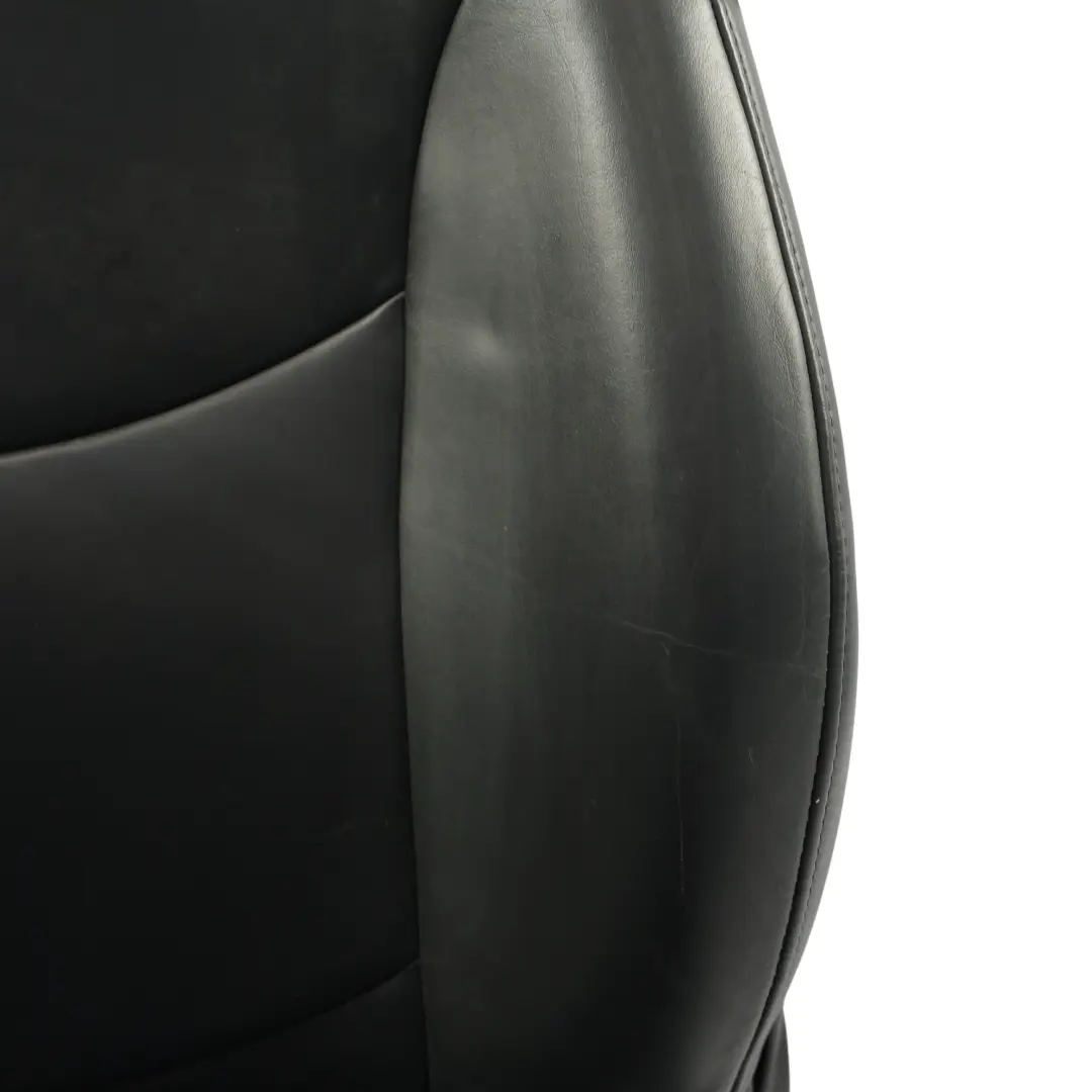 Mini Cooper One R50 R53 Seats Seat Interior Panther Black Leather Gravity SET - SKU R53-SEATS-SET-LEATHER-GRAVITY-PANTHER-T6PN - Part number R53-SEATS-SET-LEATHER-GRAVITY-PANTHER-T6PN