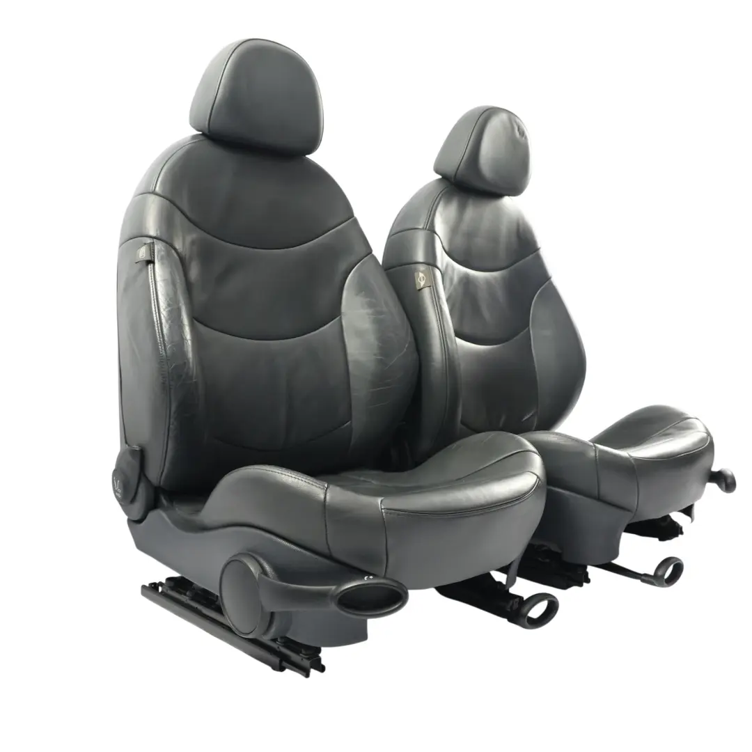 Siedzenia Fotele Panther Czarna Skóra Komplet do Mini Cooper One R50 R53 o numerze R53-SEATS-SET-LEATHER-GRAVITY-PANTHER-T6PN Mini Cooper One R50 R53 Siedzenia Fotele Panther Czarna Skóra Komplet - SKU R53-SEATS-SET-LEATHER-GRAVITY-PANTHER-T6PN - Numer Części R53-SEATS-SET-LEATHER-GRAVITY-PANTHER-T6PN