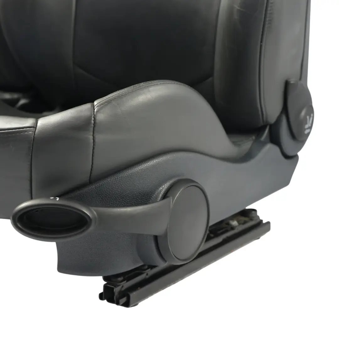 Mini Cooper One R50 R53 Ensemble Sièges Cuir Noir Panther Gravity - SKU R53-SEATS-SET-LEATHER-GRAVITY-PANTHER-T6PN - Numéro de pièce R53-SEATS-SET-LEATHER-GRAVITY-PANTHER-T6PN