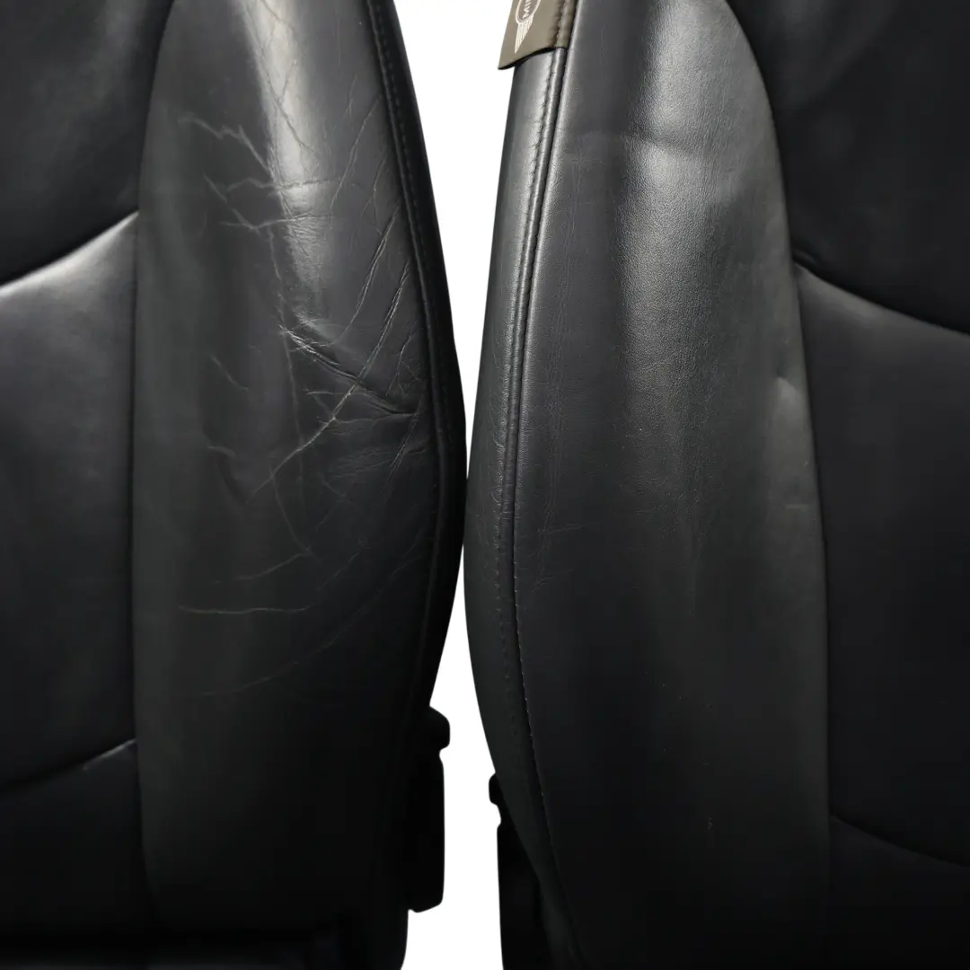 Seats Seat Interior Panther Black Leather Gravity SET to Mini Cooper One R50 R53 with Part number R53-SEATS-SET-LEATHER-GRAVITY-PANTHER-T6PN Mini Cooper One R50 R53 Seats Seat Interior Panther Black Leather Gravity SET - SKU R53-SEATS-SET-LEATHER-GRAVITY-PANTHER-T6PN - Part number R53-SEATS-SET-LEATHER-GRAVITY-PANTHER-T6PN