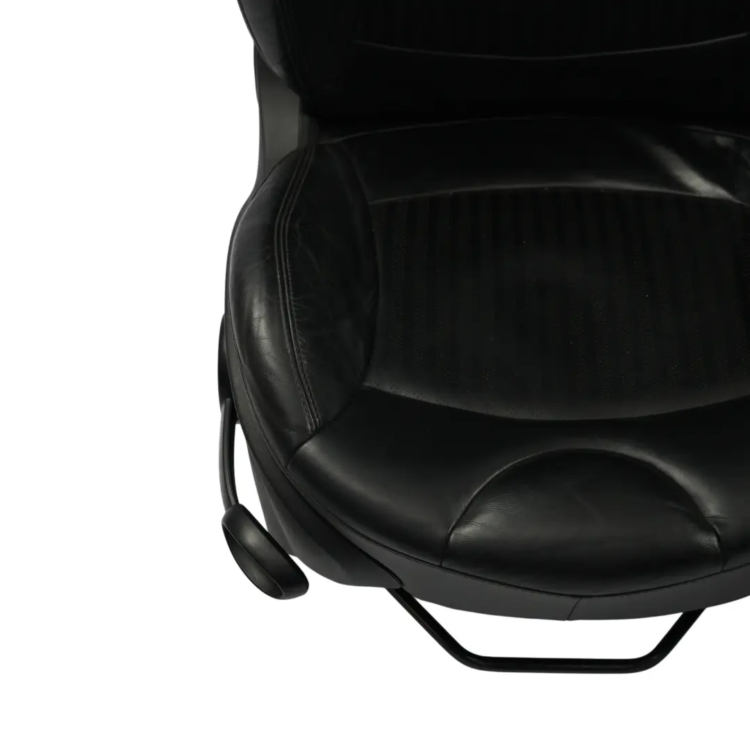 Mini Cooper One R56 Sport Vollleder Beheizte Sitze Sitz Vorne Hinten Set Schwarz - SKU R56-SEATS-SPORT-LEATHER-SET-T8E1-1 - Teilenummer R56-SEATS-SPORT-LEATHER-SET-T8E1
