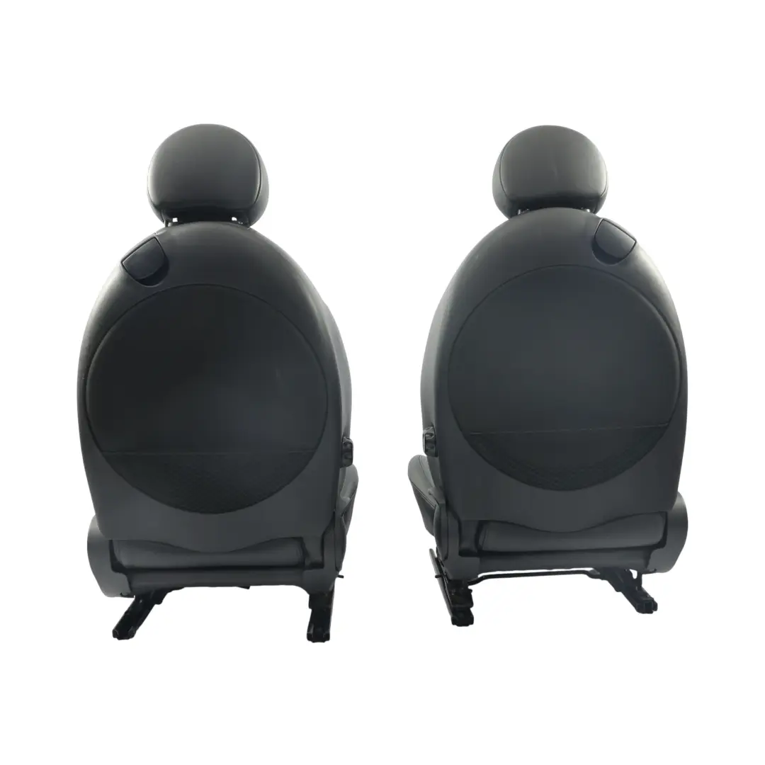 Asientos Deportivos Delanteros Traseros Cuero Negro para Mini Cooper One R56 con número de pieza R56-SEATS-SPORT-LEATHER-SET-T8E1 Mini Cooper One R56 Asientos Deportivos Delanteros Traseros Cuero Negro - SKU R56-SEATS-SPORT-LEATHER-SET-T8E1-2 - Número de pieza R56-SEATS-SPORT-LEATHER-SET-T8E1