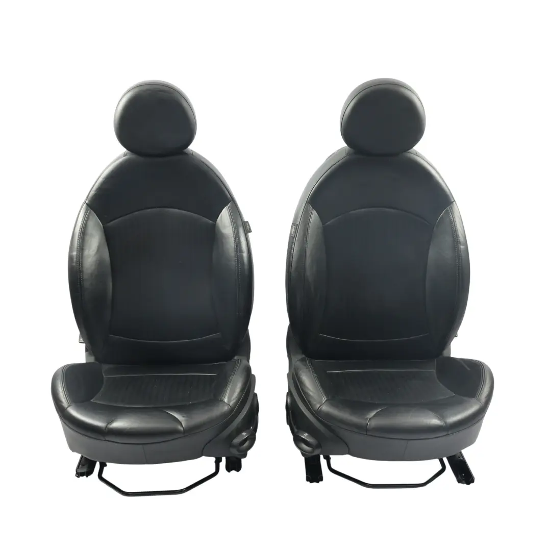 Komplet Foteli Sport Przód Tył Czarna Skóra do Mini Cooper One R56 o numerze R56-SEATS-SPORT-LEATHER-SET-T8E1 Mini Cooper One R56 Komplet Foteli Sport Przód Tył Czarna Skóra - SKU R56-SEATS-SPORT-LEATHER-SET-T8E1-2 - Numer Części R56-SEATS-SPORT-LEATHER-SET-T8E1