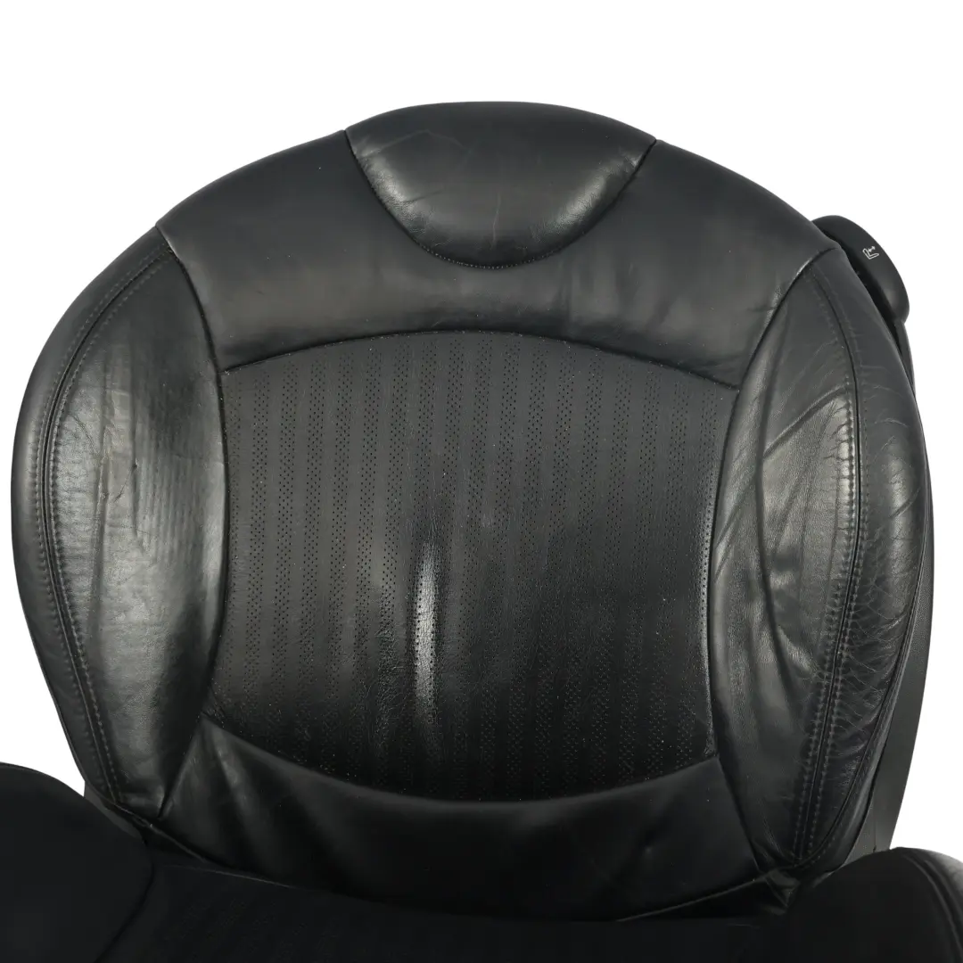 Mini Cooper One R56 Vorne Hinten Sport Sitze Set Komplett Schwarz Leder - SKU R56-SEATS-SPORT-LEATHER-SET-T8E1-2 - Teilenummer R56-SEATS-SPORT-LEATHER-SET-T8E1