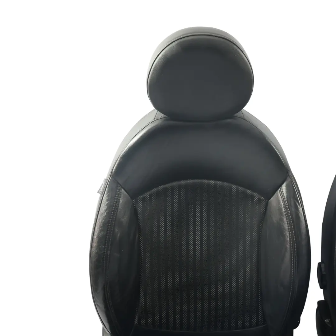 Ensemble Sièges Sport Avant Arrière Chauffants En Cuir Noir pour Mini Cooper One R57 à propos du numéro de pièce R57-SEATS-SPORT-LEATHER-SET-T8E1 Mini Cooper One R57 Ensemble Sièges Sport Avant Arrière Chauffants En Cuir Noir - SKU R57-SEATS-SPORT-LEATHER-SET-T8E1-3 - Numéro de pièce R57-SEATS-SPORT-LEATHER-SET-T8E1