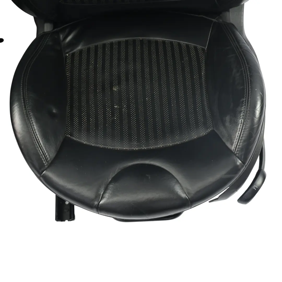 Mini Cooper One R57 Asientos Deportivos Delanteros Calefactables Cuero Negro Set - SKU R57-SEATS-SPORT-LEATHER-SET-T8E1-3 - Número de pieza R57-SEATS-SPORT-LEATHER-SET-T8E1