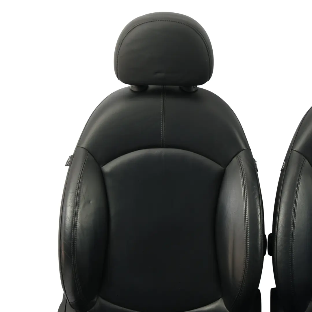 Leather Interior Seats Front Rear to Mini Cooper R60 Countryman Sport Black with Part number 9806611 Mini Cooper R60 Countryman Sport Black Leather Interior Seats Front Rear - SKU R60-SPORT-BLACK-LEATHER-SEATS-T6E1 - Part number 9806611