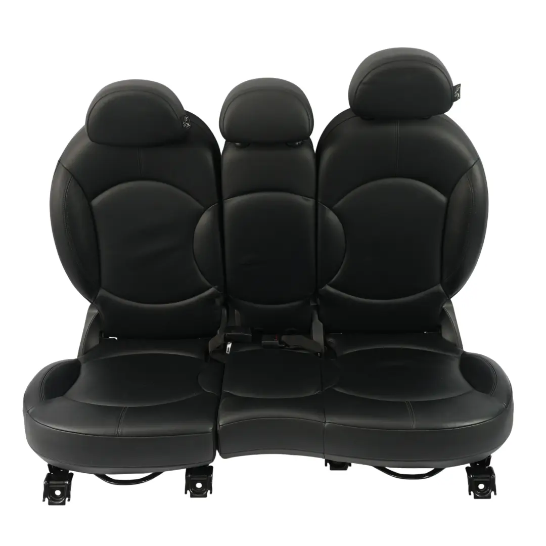 Mini Cooper R60 Countryman Sport Cuero Negro Asientos Delanteros Traseros - SKU R60-SPORT-BLACK-LEATHER-SEATS-T6E1 - Número de pieza 9806611