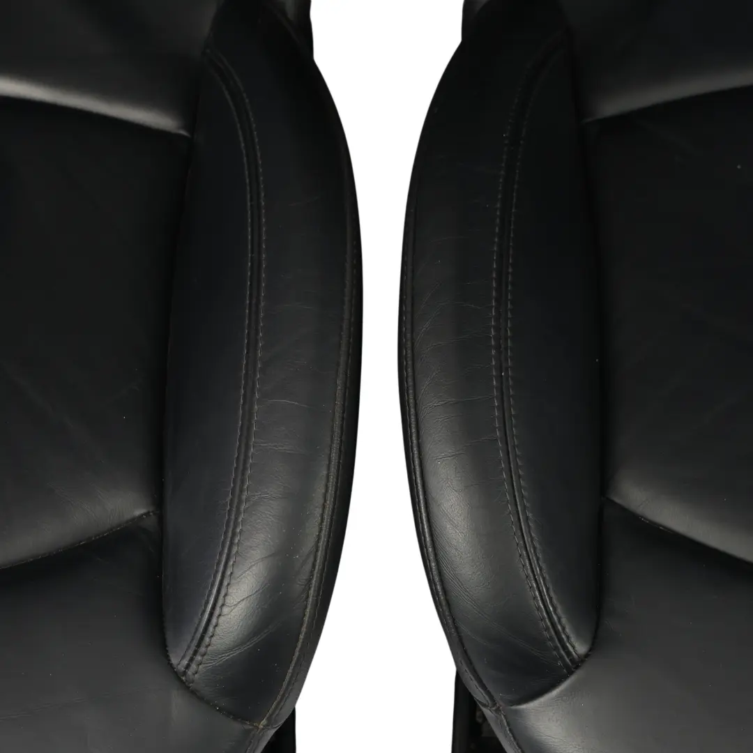 Mini Cooper R60 Countryman Sport Black Leather Interior Seats Front Rear - SKU R60-SPORT-BLACK-LEATHER-SEATS-T6E1 - Part number 9806611