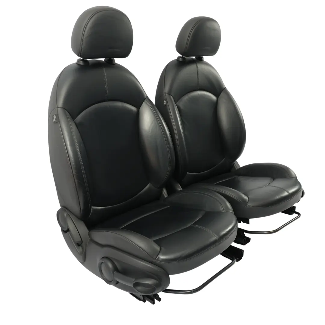 Interni Pelle Nera Sedili Anteriori Posteriori per Mini Cooper R60 Countryman Sport con numero di parte 9806611 Mini Cooper R60 Countryman Sport Interni Pelle Nera Sedili Anteriori Posteriori - SKU R60-SPORT-BLACK-LEATHER-SEATS-T6E1 - Numero di parte 9806611