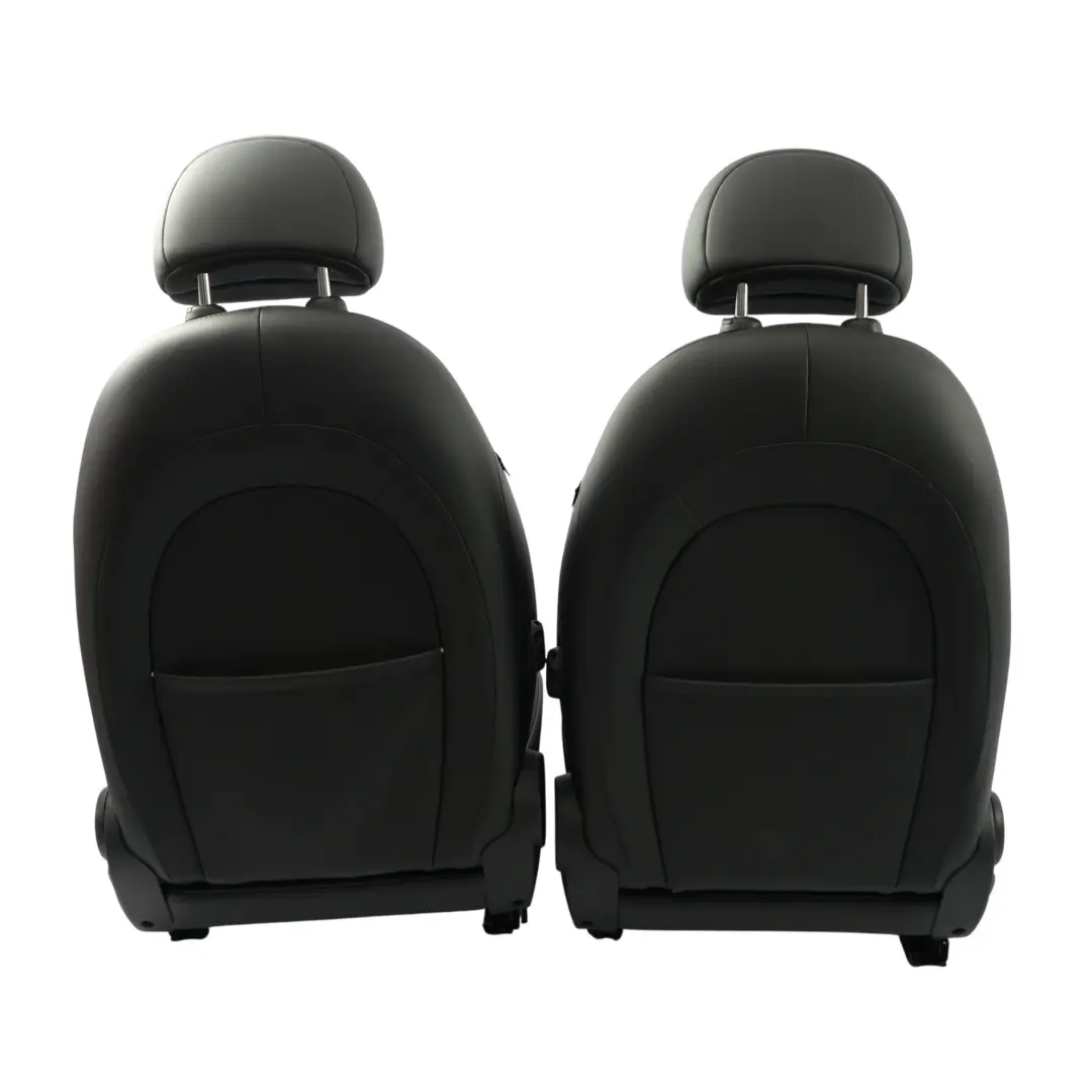 Mini Cooper R60 Countryman Sport Black Leather Interior Seats Front Rear - SKU R60-SPORT-BLACK-LEATHER-SEATS-T6E1 - Part number 9806611