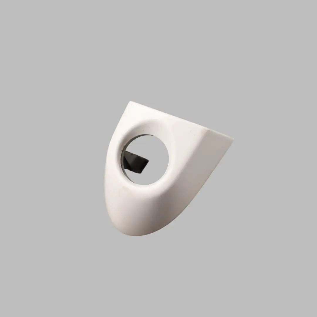 BMW E81 E87 LCI Front Handle Lock Cylinder Right O/S Alpinweiss 300 - SKU RHD-0392528-AW - Part number 0392528