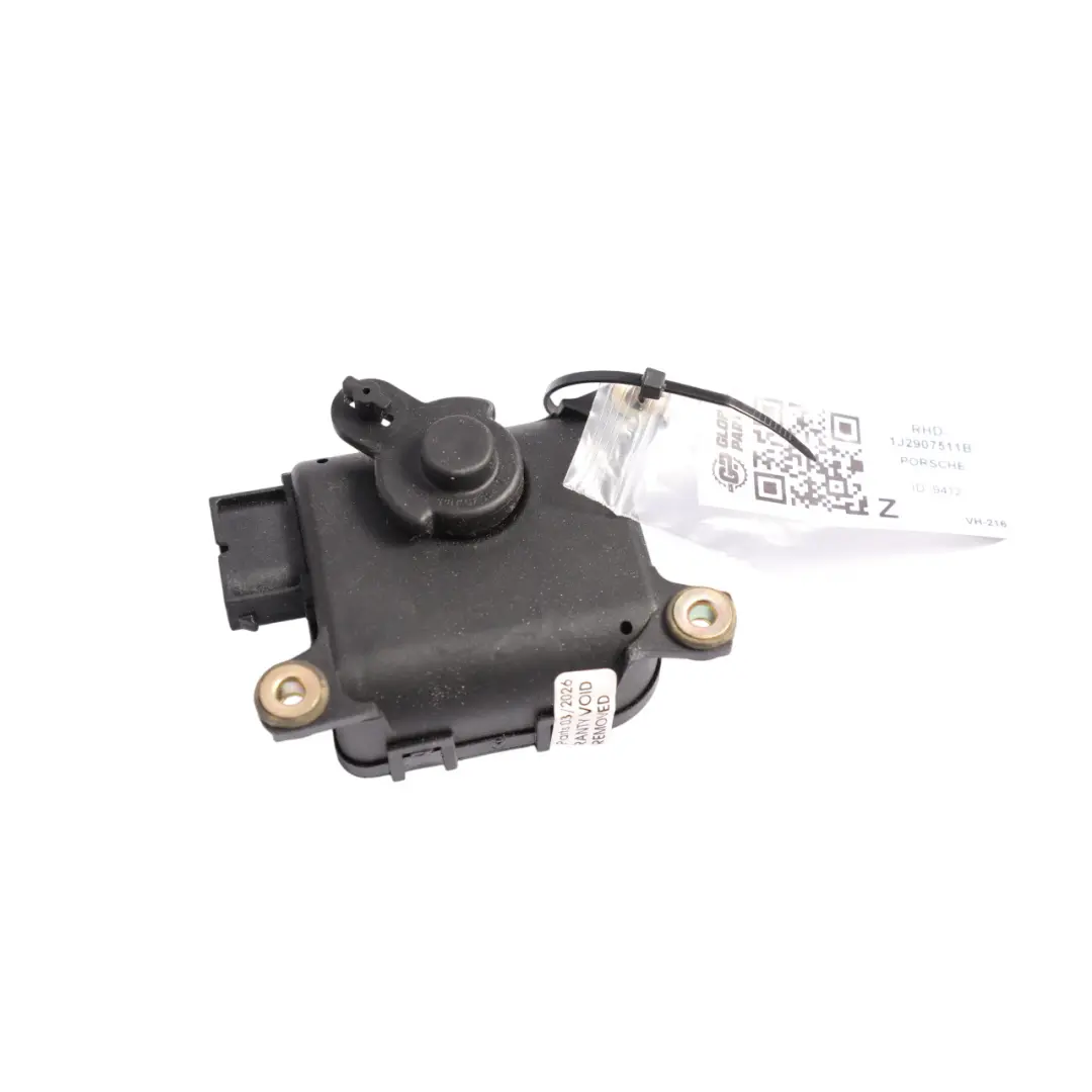 Cabin Air Flap Motor Actuator to Porsche Carrera 996 with Part number 1J2907511B Porsche Carrera 996 Cabin Air Flap Motor Actuator - SKU RHD-1J2907511B - Part number 1J2907511B