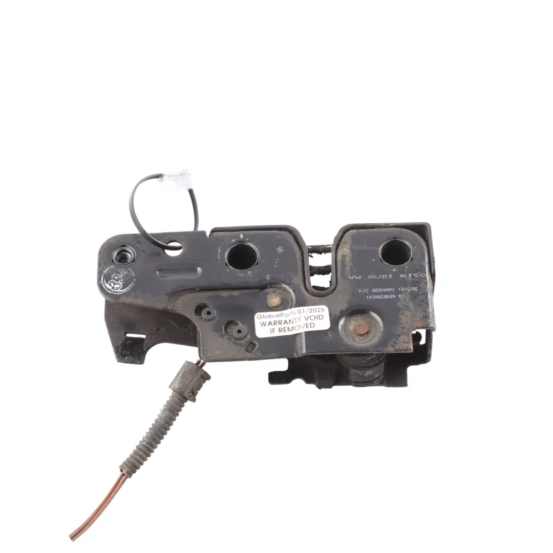 Volkswagen VW Golf Mk6 Hood Bonnet Lock Release Cable Latch Catch - SKU RHD-1K2823509F - Part number 1K2823509F