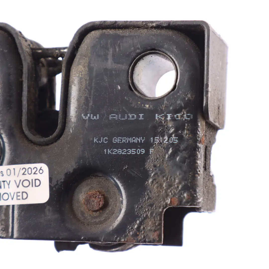 Volkswagen VW Golf Mk6 Hood Bonnet Lock Release Cable Latch Catch - SKU RHD-1K2823509F - Part number 1K2823509F