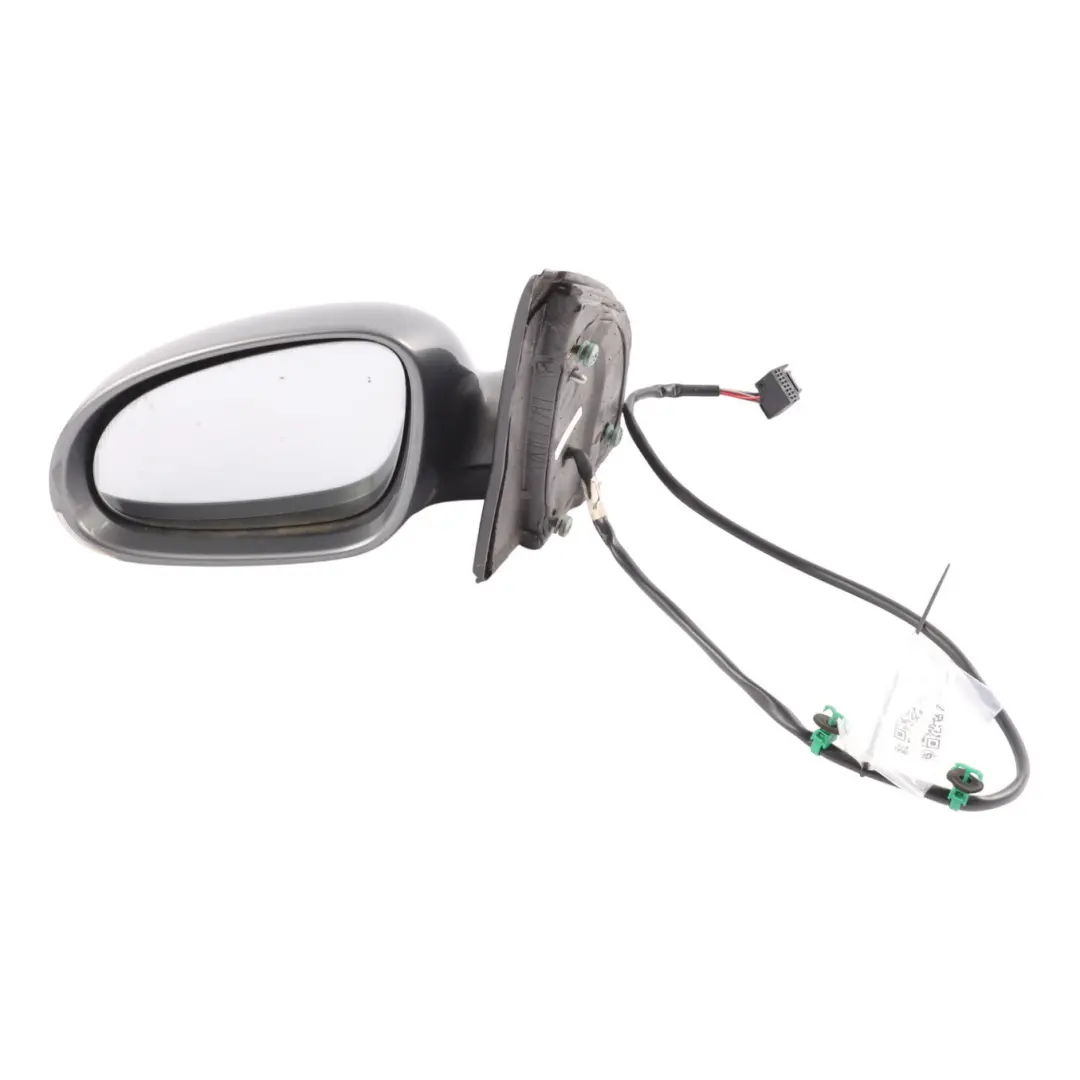 Volkswagen Golf Mk5 Wing Mirror Door Left N/S United Grey Metallic - A7T - SKU RHD-1K2857507BK-UGR - Part number 1K2857507BK