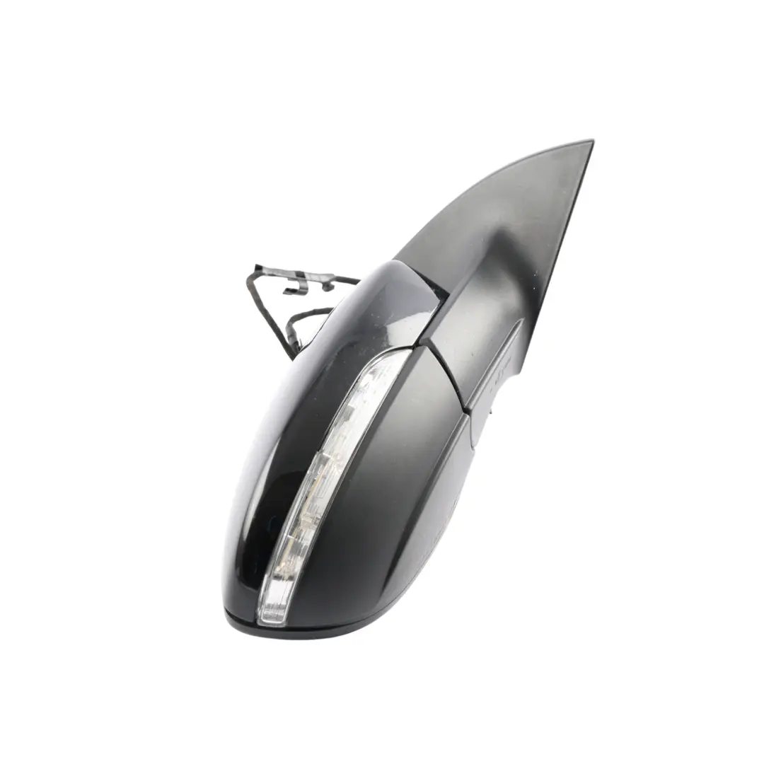 Volkswagen Scirocco Mk3 Door Wing Mirror Right O/S Black - SKU RHD-1K8857508P-BLK - Part number 1K8857508P