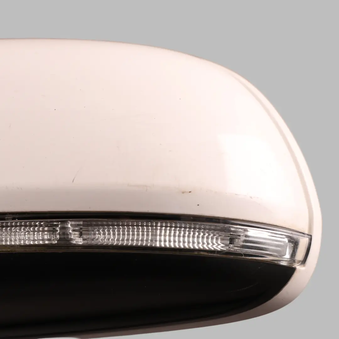 Skoda Octavia Mk2 1Z RS Electric Wing Mirror Left N/S Candy White - B9A / F9E - SKU RHD-1Z2857507M-CAN - Part number 1Z2857507M